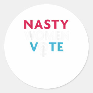 Vote 2020 Election Shirt Womens Rights Classic Round Sticker