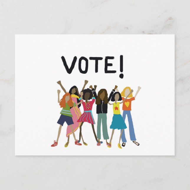 Vote 2020 postcard (Front)