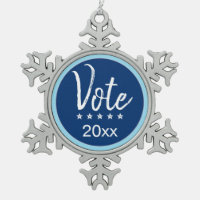 Vote 2024 Election Five Stars Blue Non-Partisan