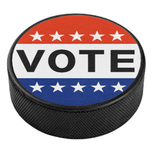 Vote 2024 Presidential Election Hockey Puck