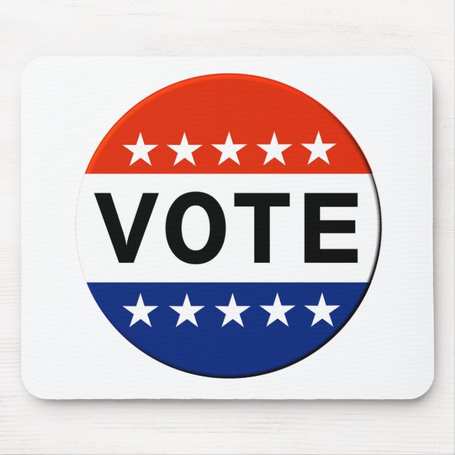 Vote 2024 Presidential Election Mouse Pad (Front)