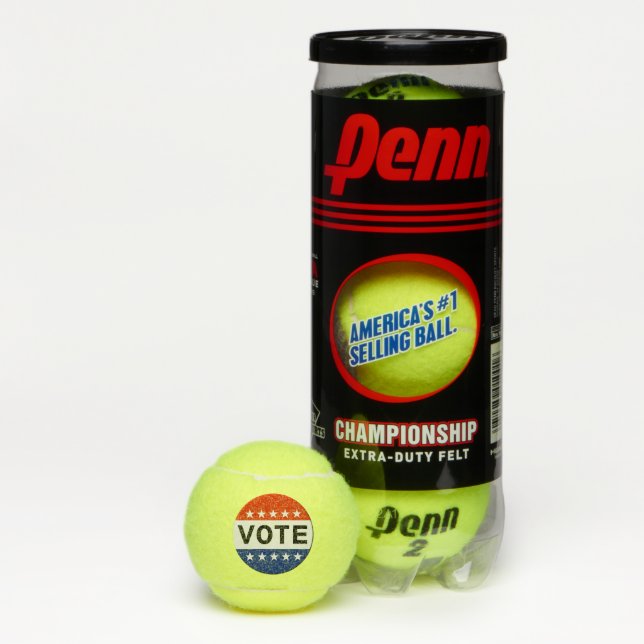 Vote 2026 Midterm Election Tennis Balls (Box)