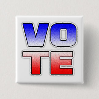 Vote American Political Elections Button