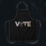 Vote Banned Books Reproductive Rights BLM LGBTQ Apron<br><div class="desc">Vote Banned Books Reproductive Rights BLM Political Activism Election LGBTQ</div>