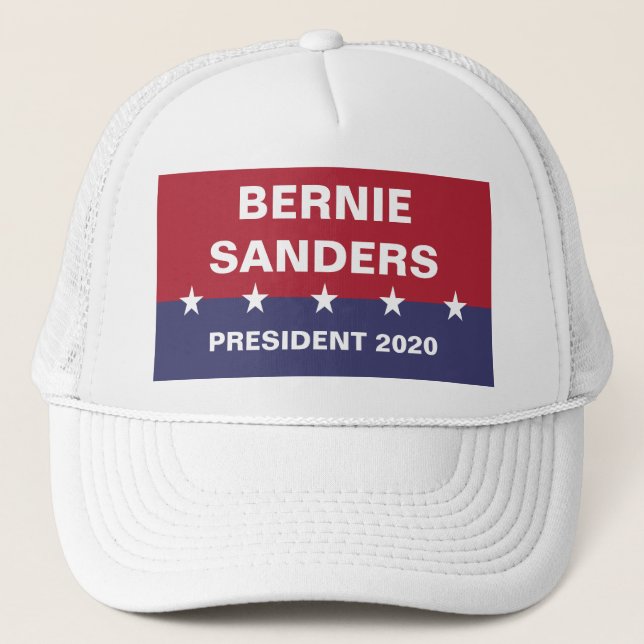 Vote BERNIE SANDERS for President 2020 Trucker Hat (Front)