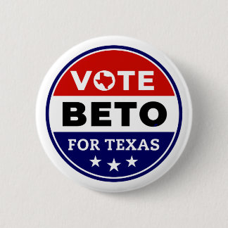 Vote Beto For Texas Button Pin