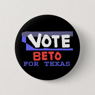 Vote Beto For Texas Button Pin #2