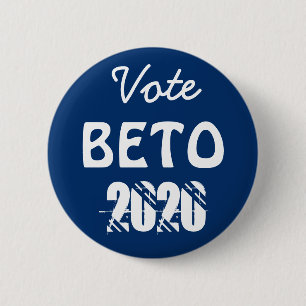 Vote Beto O'Rourke for President 2020 US Election 6 Cm Round Badge