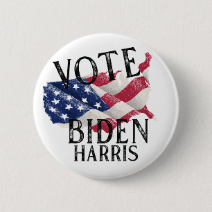 VOTE Biden Harris 2020 6 Cm Round Badge