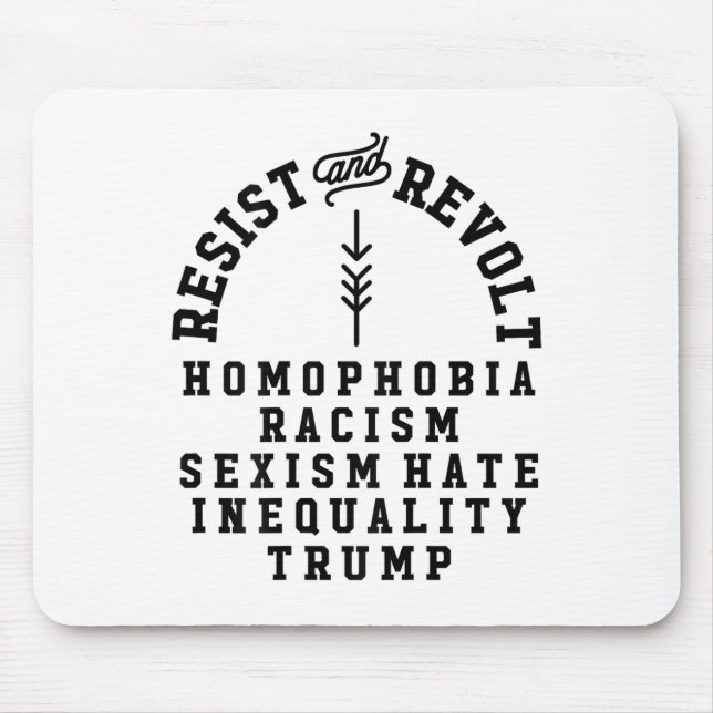 Vote Biden Harris 2020 Election Remove Donald Trum Mouse Pad (Front)