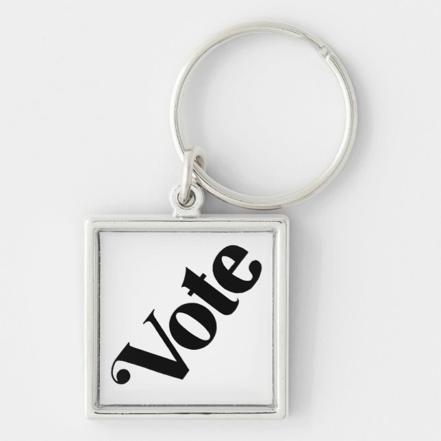 Vote Biden Harris DNC Vote Democrat Key Ring (Front)