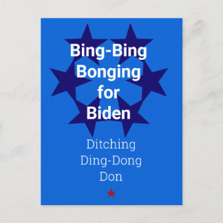 Vote Biden Trump Election Postcard
