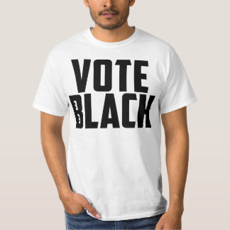 Vote Black (White Tee) T-Shirt