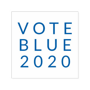 Vote Blue 2020 for Biden Harris Simple Minimal Self-inking Stamp