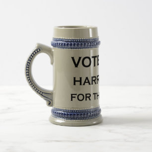 VOTE BLUE! BEER STEIN