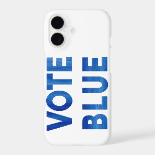 Vote Blue bold watercolor political election