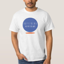 Vote Blue Economy Men's Tee Shirt