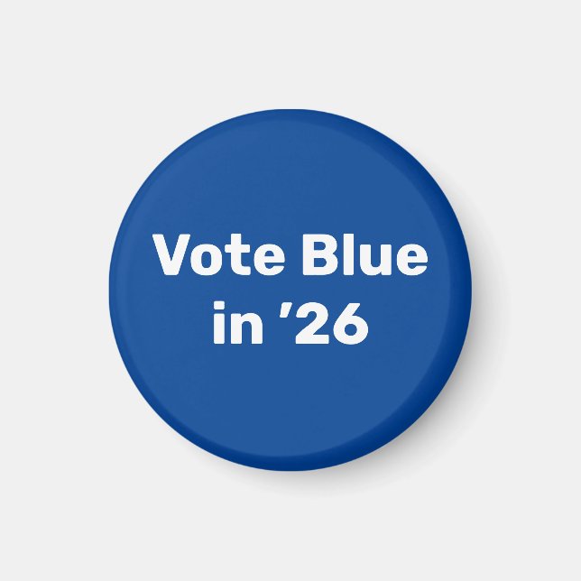 Vote Blue in 2026 Magnet (Front)