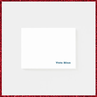 Vote Blue Post-it Notes