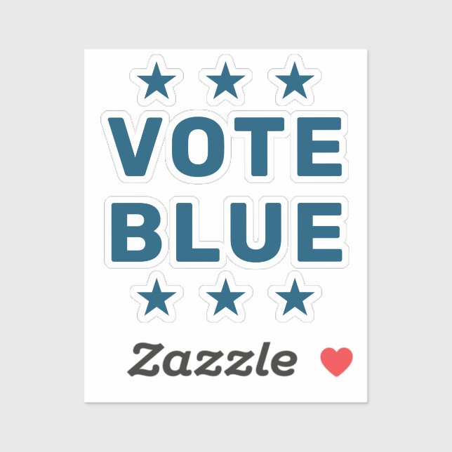Vote Blue sign (Sheet)