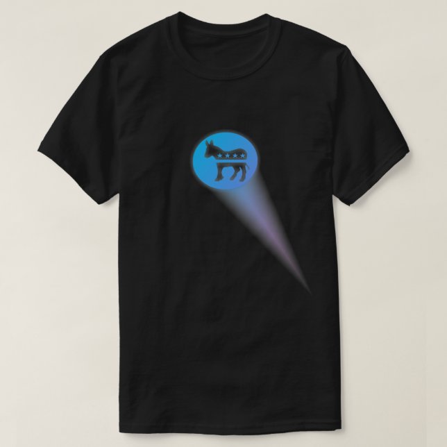 Vote Blue T-Shirt (Design Front)