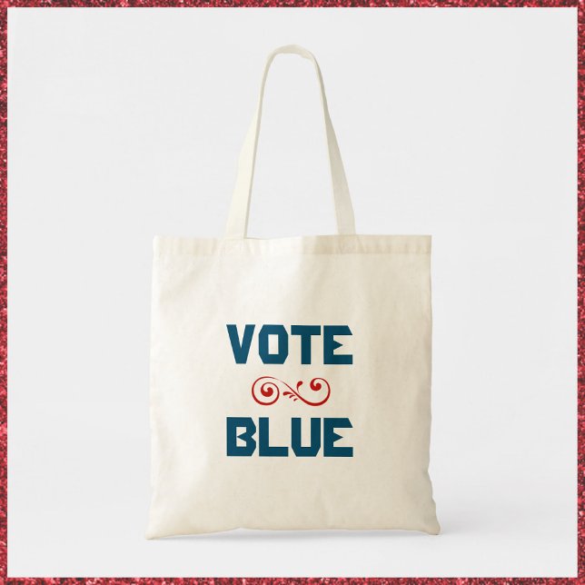 Vote Blue Tote Bag (Creator Uploaded)