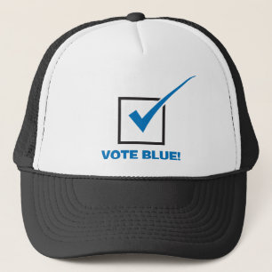Vote Blue Trucker Hat