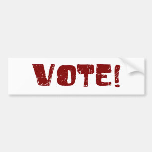 Vote Bumper Sticker