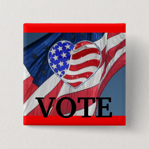 Vote - Campaign Election Button