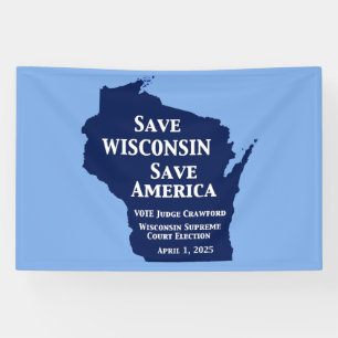 Vote Crawford for Wisconsin Supreme Court Banner