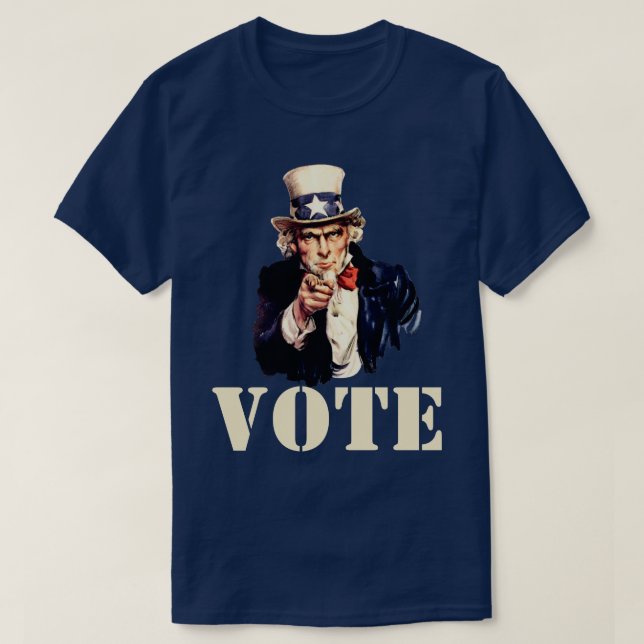 VOTE (Dark) T-Shirt (Design Front)