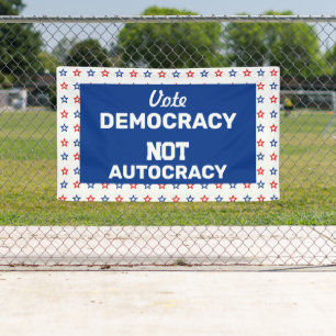 Vote Democracy Banner