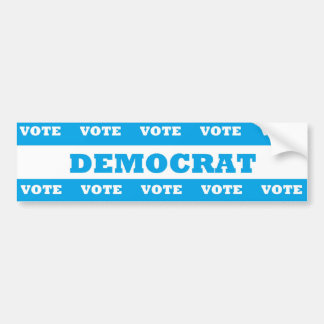 Vote Democrat - Bumper Sticker