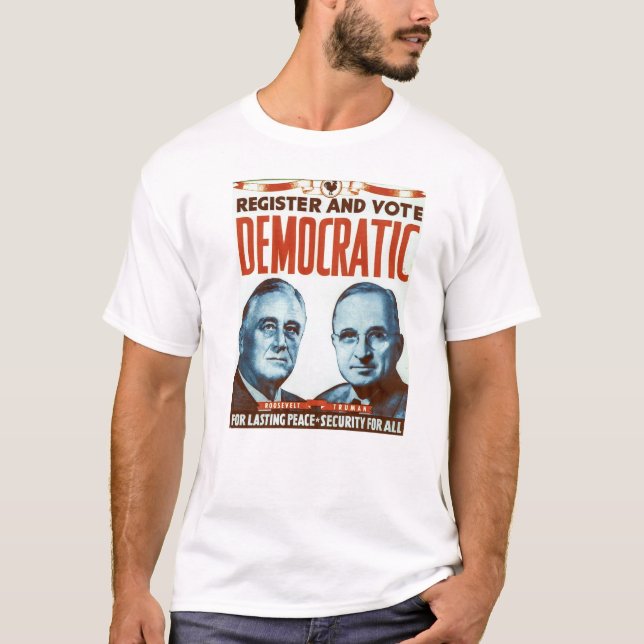 Vote Democratic T-Shirt (Front)