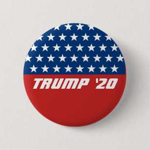 Vote Donald Trump 2020 6 Cm Round Badge