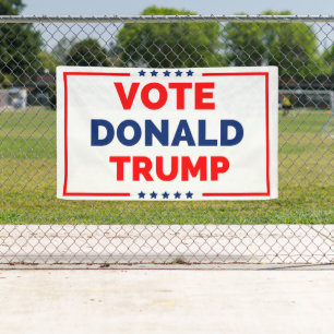 Vote Donald Trump 2024  Banner