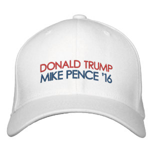 Vote Donald Trump Mike Pence Embroidered Hat
