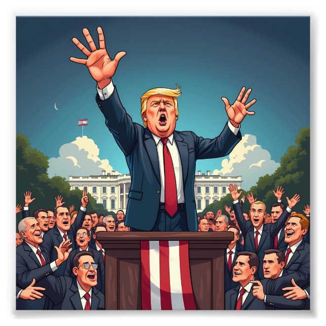 Vote Donald Trump  Photo Print (Front)