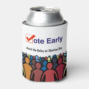 Vote Early Can Cooler