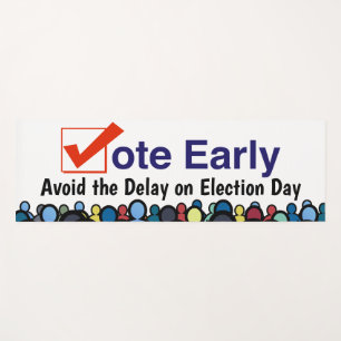 Vote Early Yoga Mat