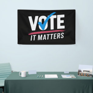 Vote Election 2024 Voter Democrat Politics Banner