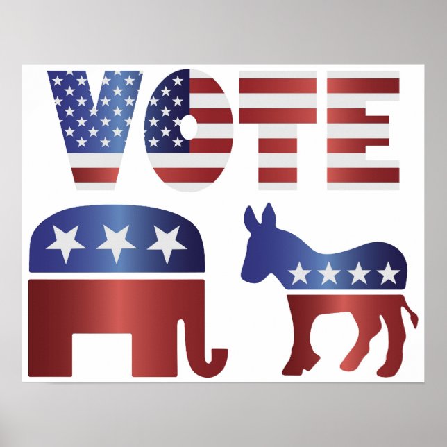 Vote Election Day Poster (Front)