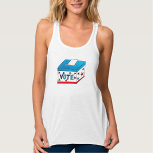 VOTE Election Day USA Voting Ballot Box Polls Singlet