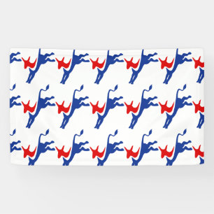 Vote Election Democrat Stars Stripes USA Banner