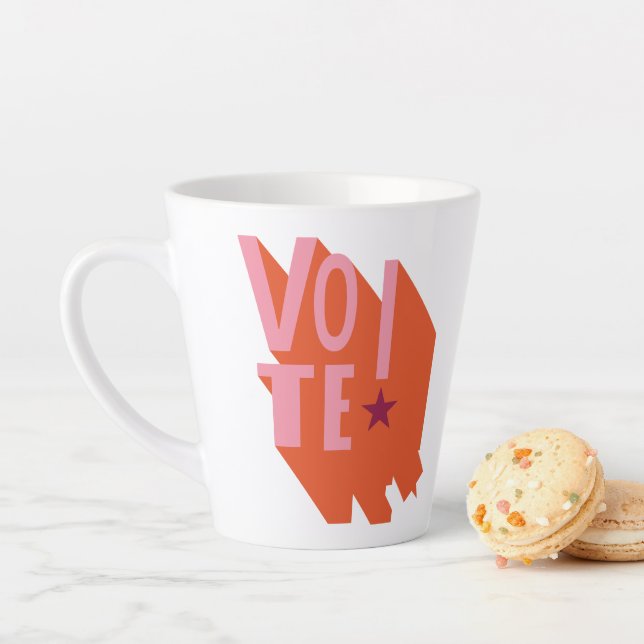 VOTE! Election Latte Mug (In Situ)