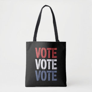 Vote Election Politics Voting Voter Registration Tote Bag