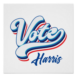 Vote Election Typography Poster