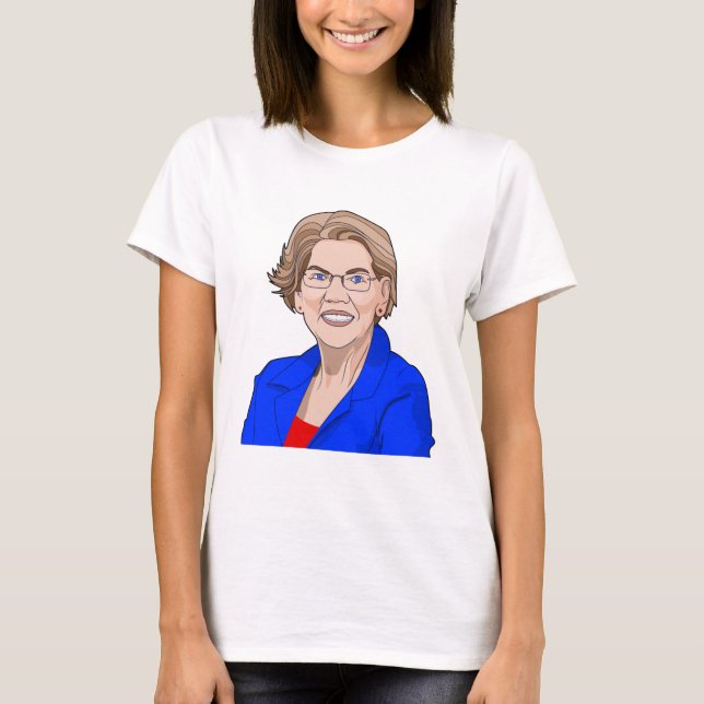 vote elizabeth warren T-Shirt (Front)