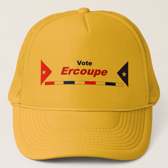 Vote Ercoupe Trucker Hat (Front)