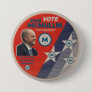 Vote Evan McMullin 2016 7.5 Cm Round Badge
